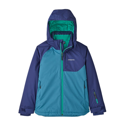 Patagonia Girls Snowbelle Jacket Wavy Blue 1