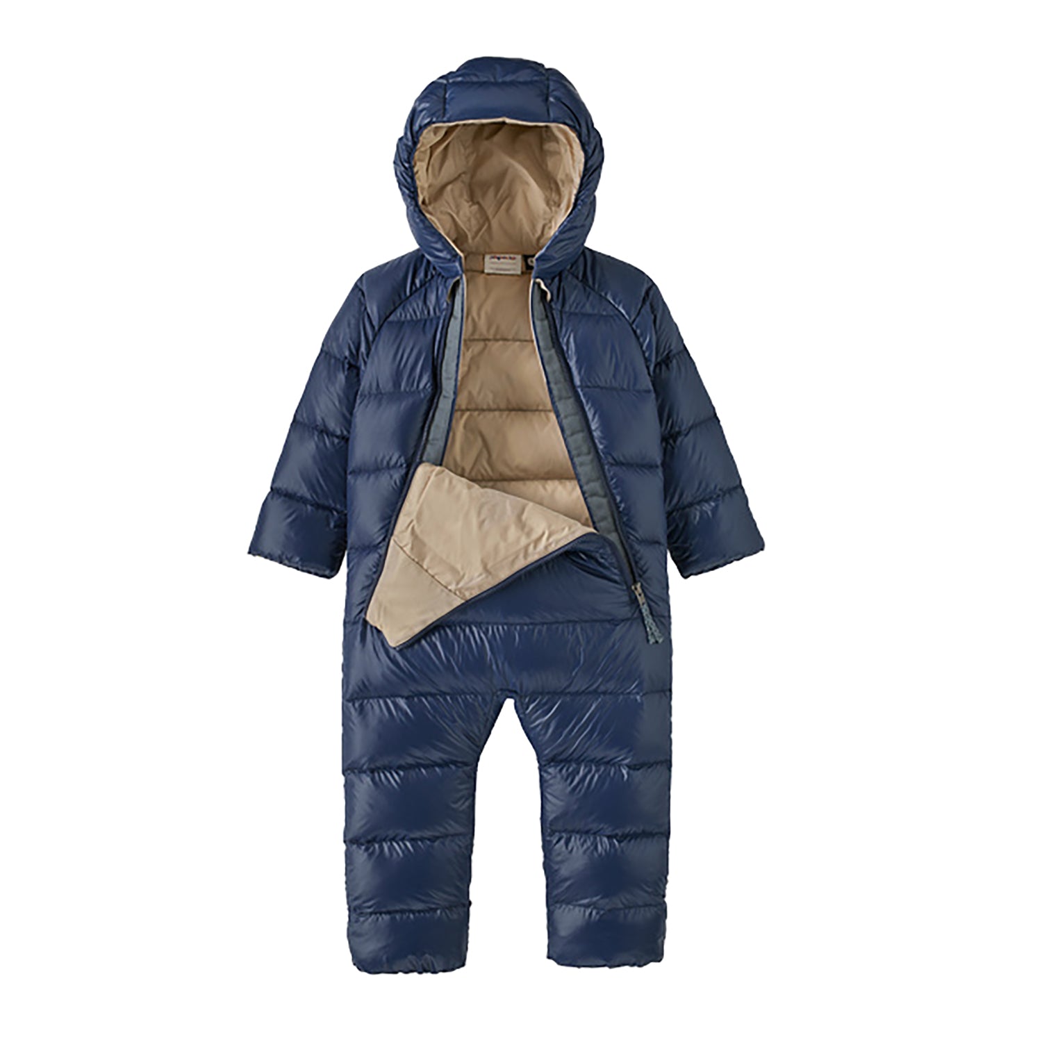 Patagonia Infant Hi Loft Down Sweater Bunting New Navy 4