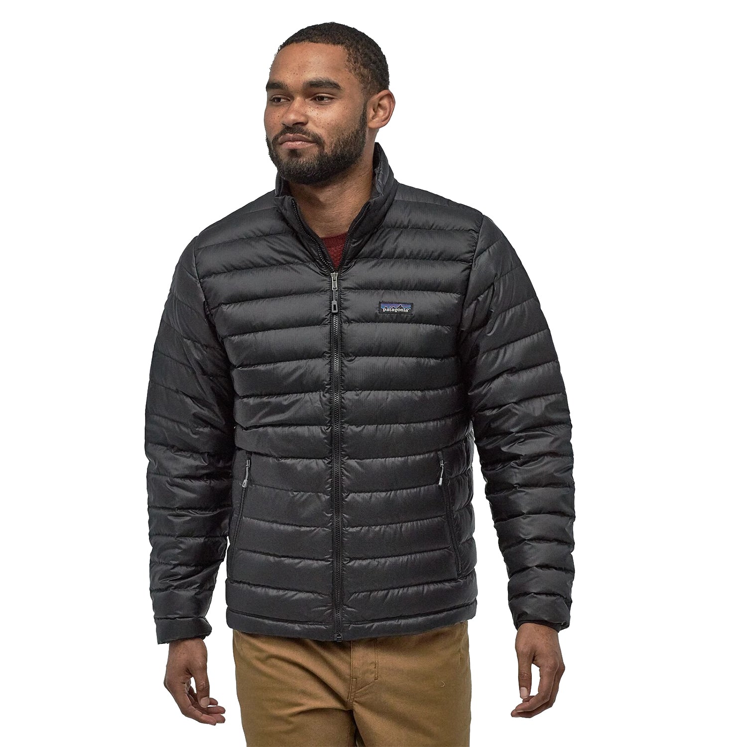 Patagonia Mens Down Sweater Black 1