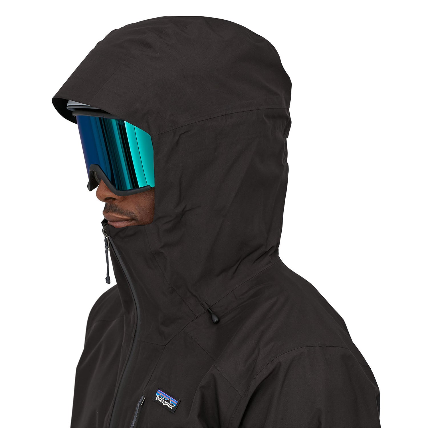 Patagonia Mens Powder Town Jacket Black 5