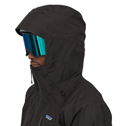 Patagonia Mens Powder Town Jacket Black 5