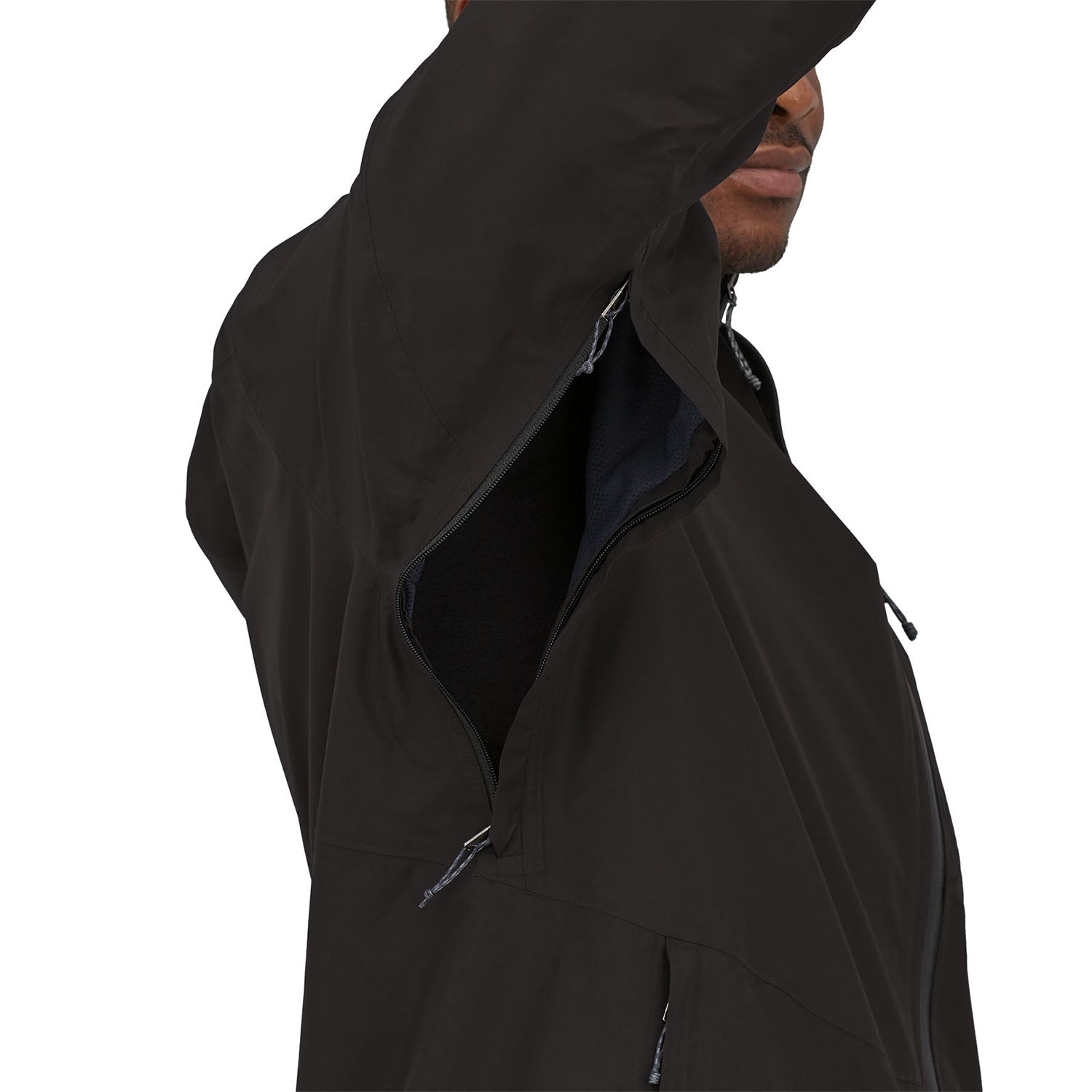 Patagonia Mens Powder Town Jacket Black 6