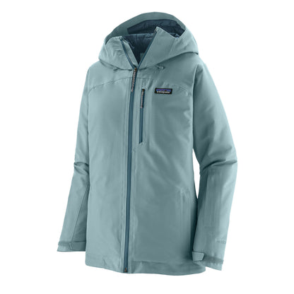 Patagonia Womens Insulated Powder Town Jacket Blue Sage 1