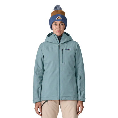 Patagonia Womens Insulated Powder Town Jacket Blue Sage 2