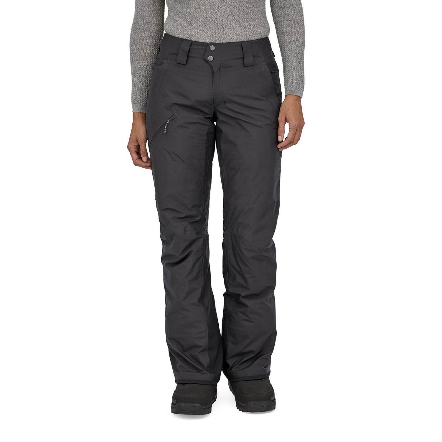 Patagonia Womens Insulated Powder Town Pants Black 2