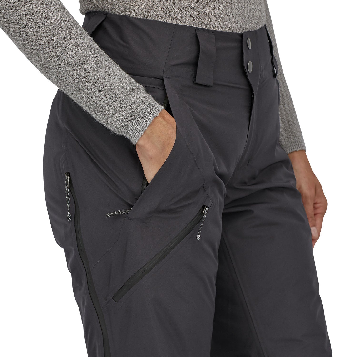 Patagonia Womens Insulated Powder Town Pants Black 5