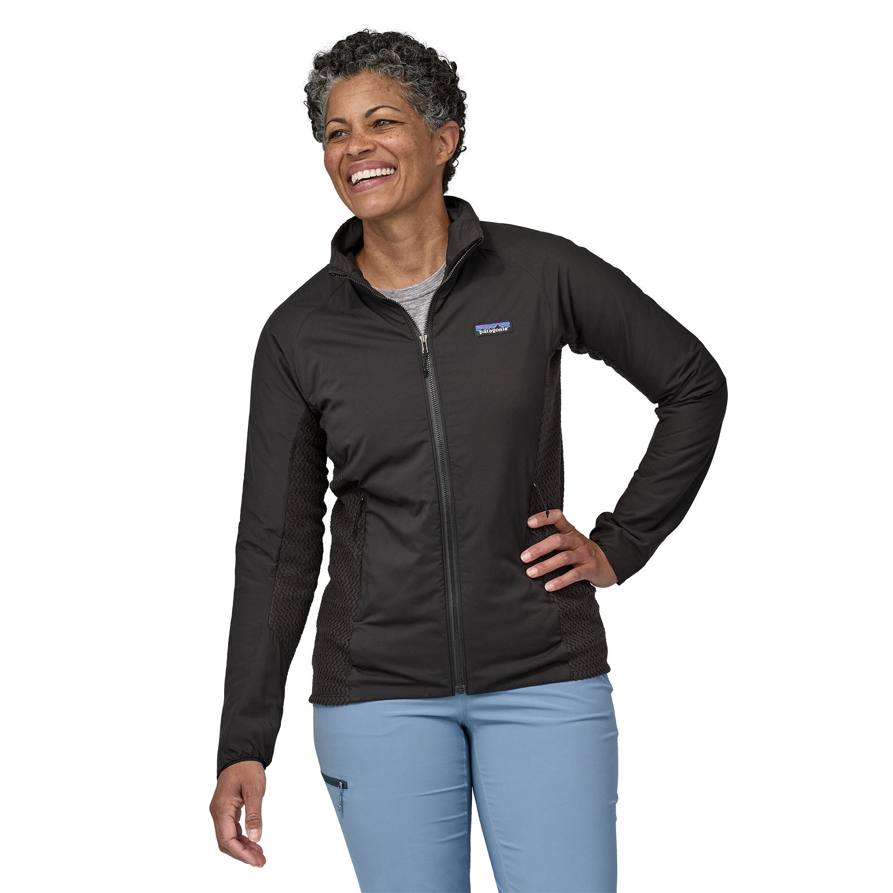 Patagonia Womens Nano Air Hybrid Jacket Black 2