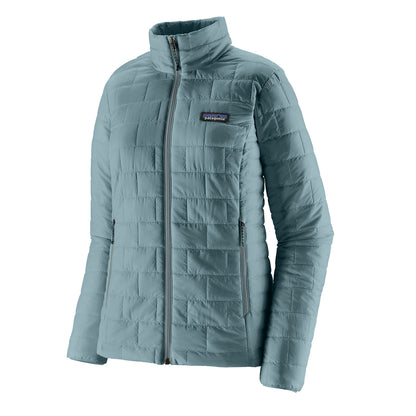 Patagonia Womens Nano Puff Jacket Sage Blue 1