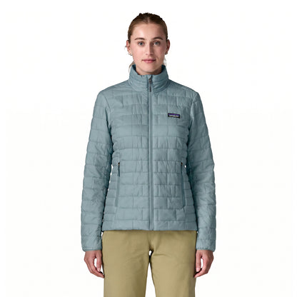 Patagonia Womens Nano Puff Jacket Sage Blue 2