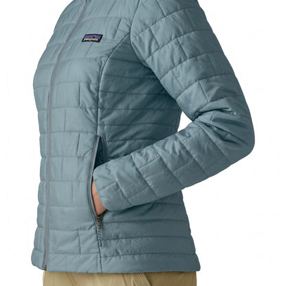 Patagonia Womens Nano Puff Jacket Sage Blue 5