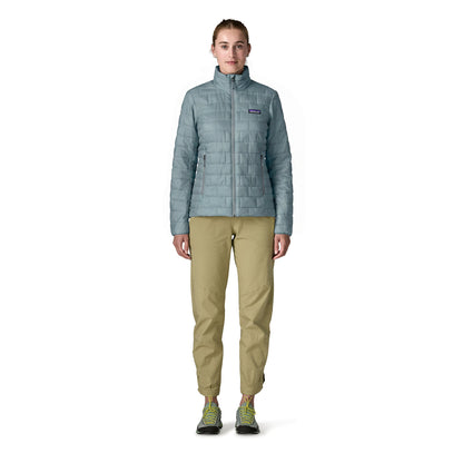 Patagonia Womens Nano Puff Jacket Sage Blue 8