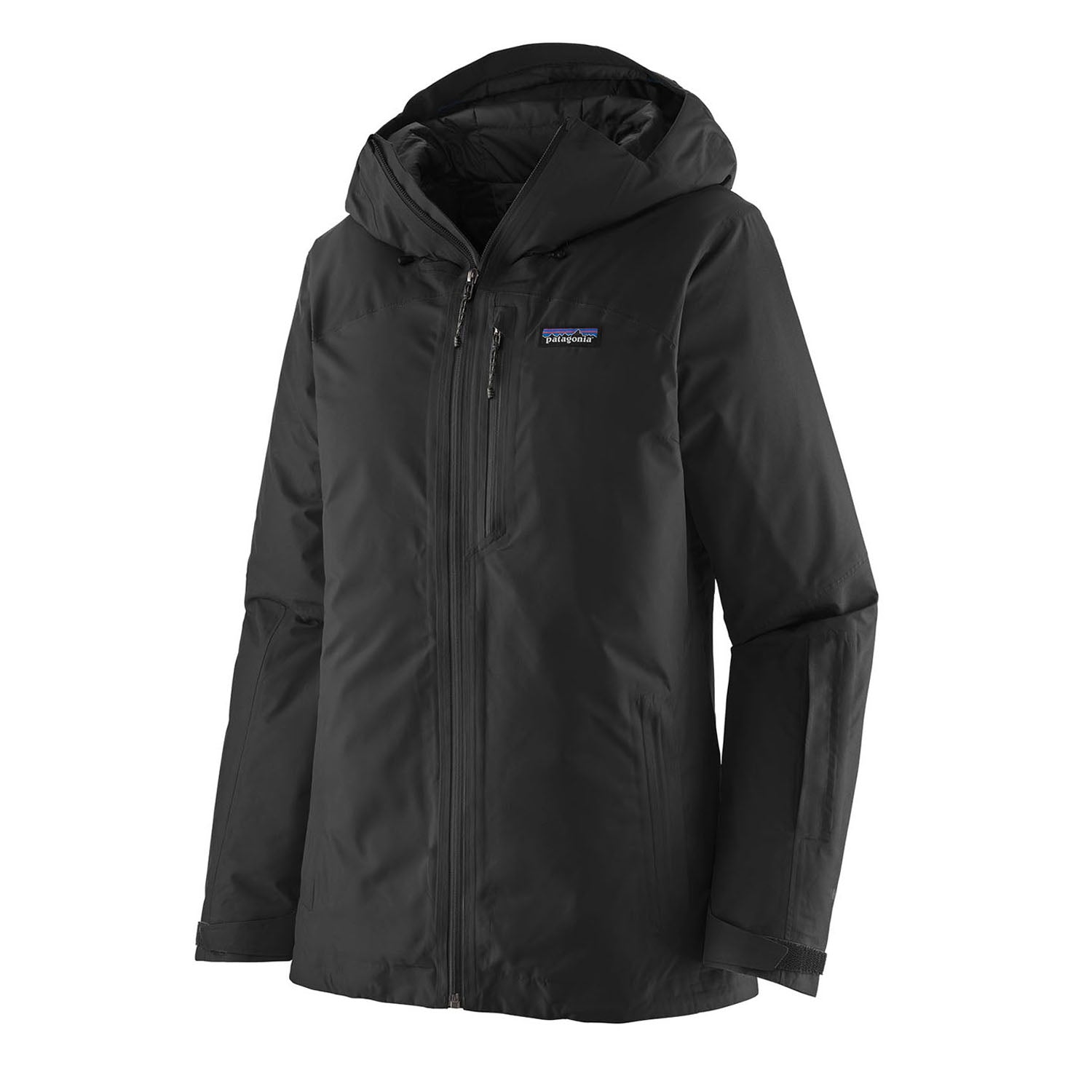 Patagonia Womens Powder Town Jacket Black 1