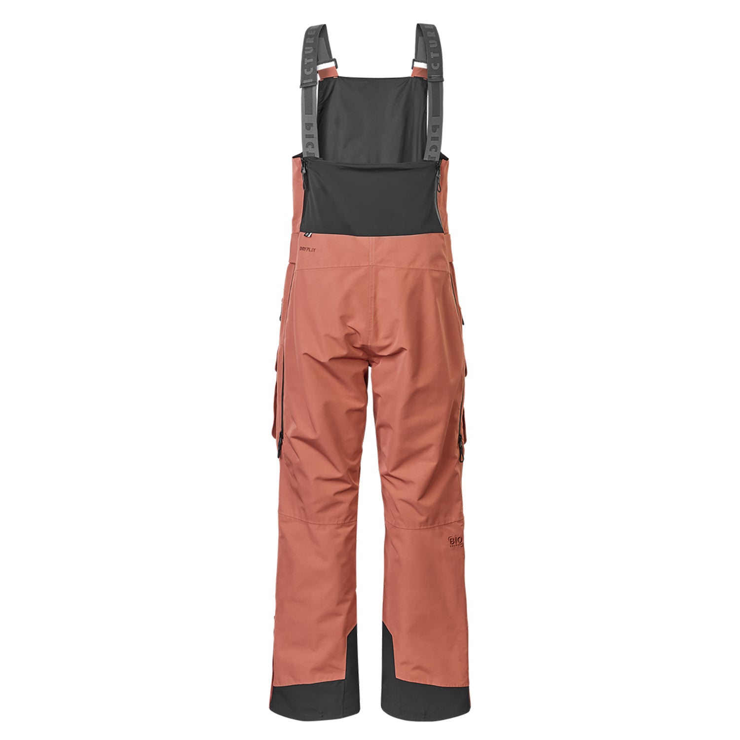 Picture Womens U10 Bib pants Marsala 2