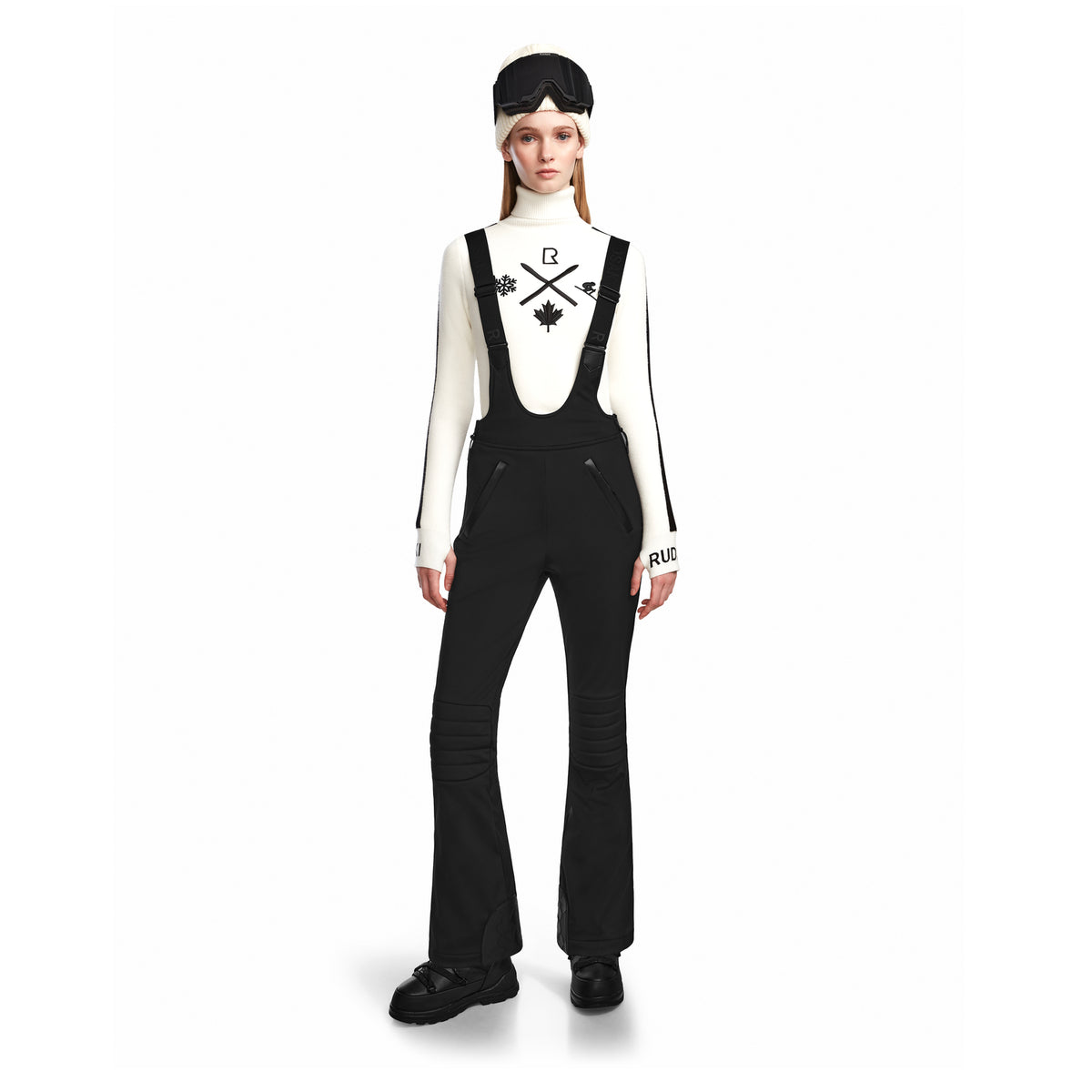 Rudsak Womens Nanor Bib Pant Black 2