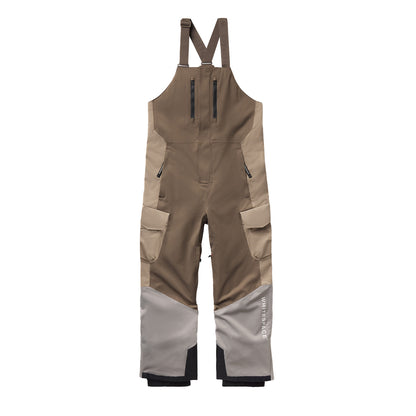 Whitespace Mens 2L Cargo Insulated Bib Pant Rock Ridge Morel 1