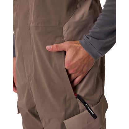 Whitespace Mens 2L Cargo Insulated Bib Pant Rock Ridge Morel 6