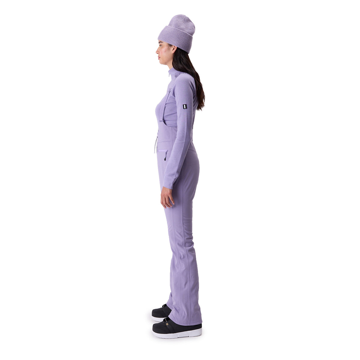 Whitespace Women's High Waisted Bib Pant